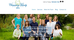 Desktop Screenshot of chesaningfamilydental.com